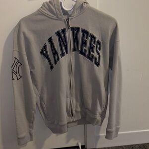 Abercrombie Yankees Zip-Up Hoodie